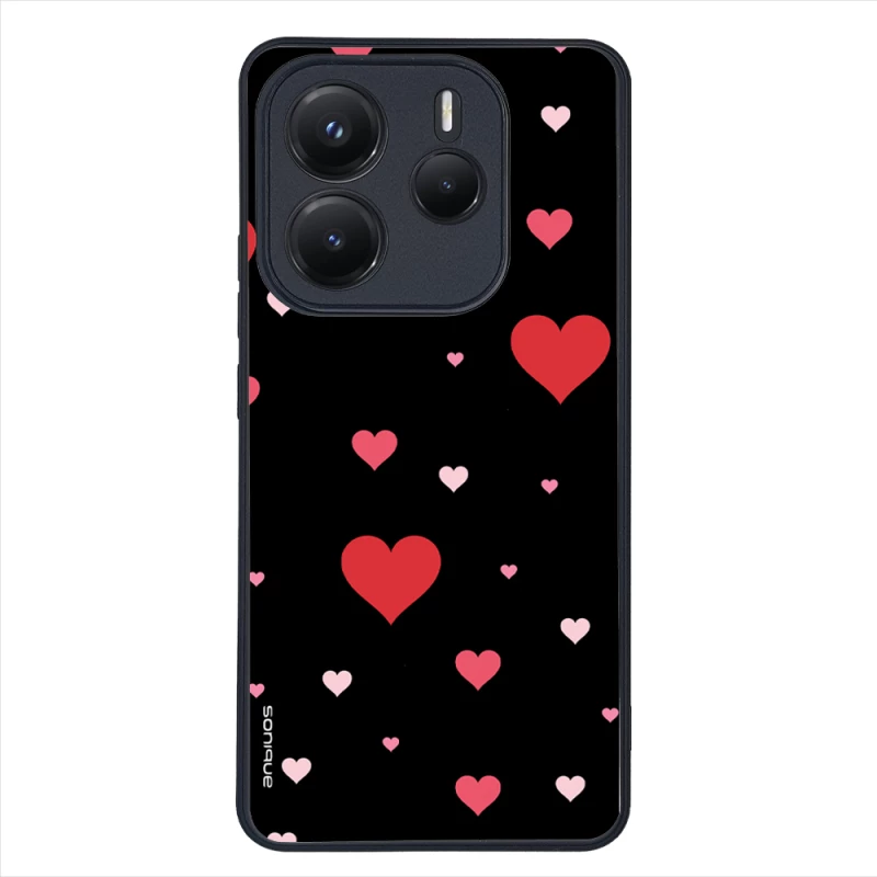 Θήκη Sonique Heart Series για Xiaomi Redmi Note 14 5G Μαύρο