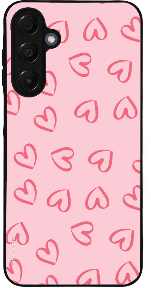 Θήκη Sonique Heart Series για Samsung Galaxy A16 4G / Galaxy A16 5G Ροζ