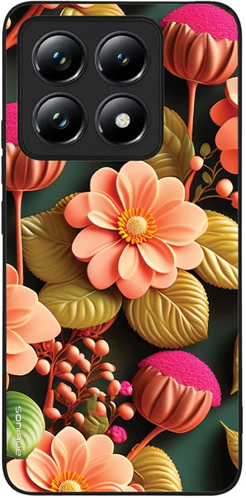 Θήκη Sonique 3D Flower Series για Xiaomi Xiaomi 14T Σομόν