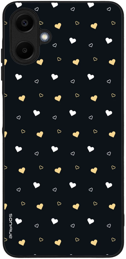 Θήκη Sonique Heart Series για Samsung Galaxy A06 4G Μαύρο 01