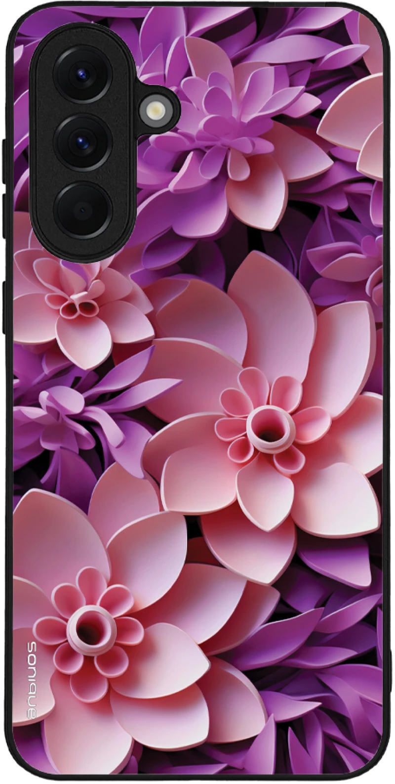 Θήκη Sonique 3D Flower Series για Samsung Galaxy A56 5G Ροζ