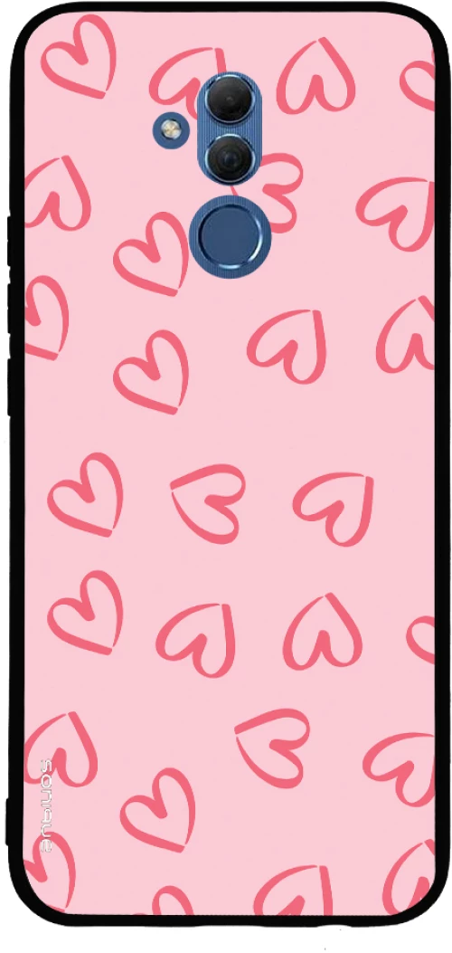 Θήκη Sonique Heart Series για Huawei Mate 20 Lite Ροζ