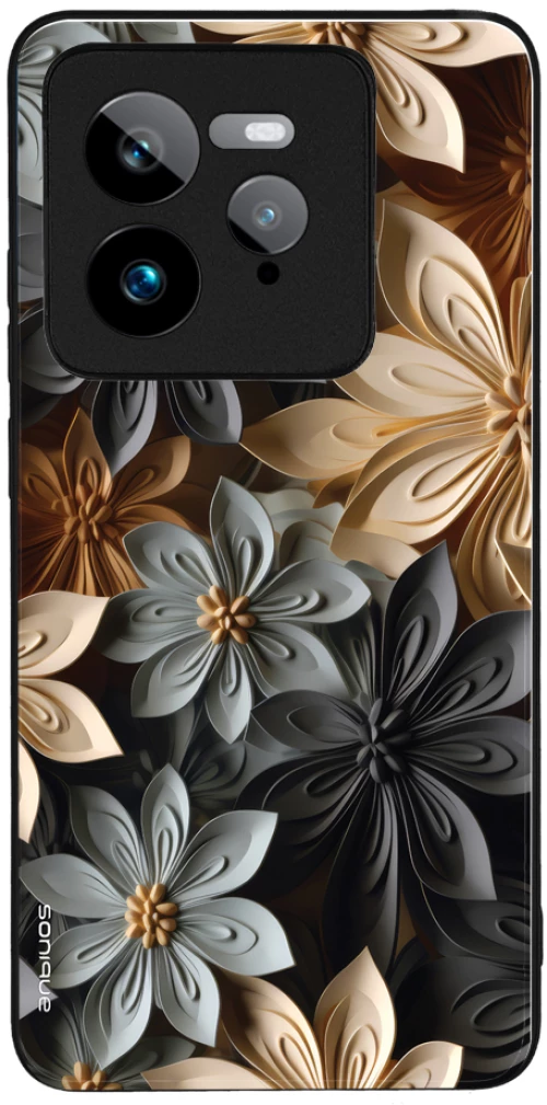 Θήκη Sonique 3D Flower Series για Realme GT 7 Pro 5G Γκρι