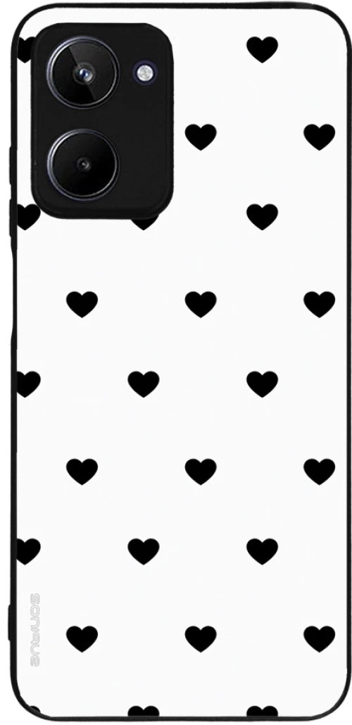 Θήκη Sonique Heart Series για Realme 10 4G Λευκό