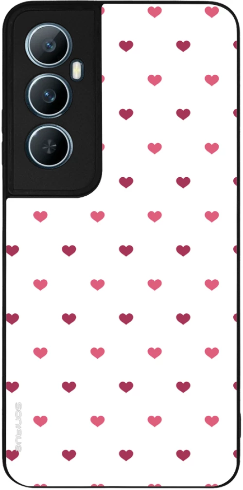 Θήκη Sonique Heart Series για Realme C65 4G Λευκό 01