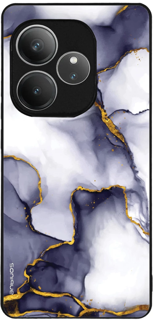 Θήκη Sonique Marble Series για Realme GT 6 5G / Realme GT 6T 5G Μωβ Γκρι