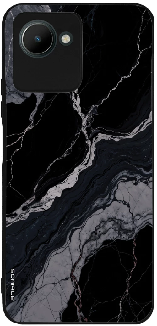 Θήκη Sonique Marble Series για Realme C30 Μαύρο 02