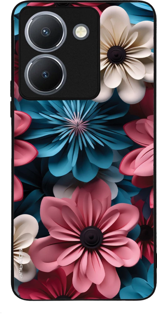 Θήκη Sonique 3D Flower Series για VIVO Y36 4G / VIVO Y36 5G / VIVO Y27 5G / VIVO Y27s Ροζ 01