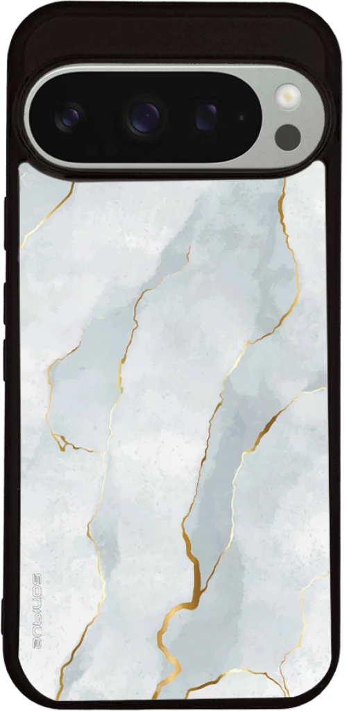 Θήκη Sonique Marble Series για Google Pixel 9 Pro 5G Λευκό 01