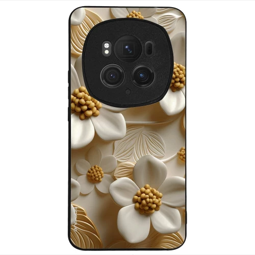 Θήκη Sonique 3D Flower Series για Honor Magic6 Pro 5G Λευκό