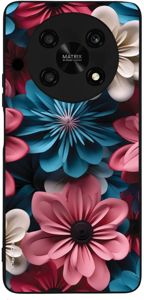 Θήκη Sonique 3D Flower Series για Honor Magic4 Lite 5G Ροζ 01