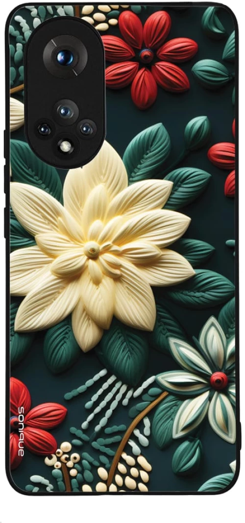 Θήκη Sonique 3D Flower Series για Honor 50 5G / Nova 9 Πράσινο
