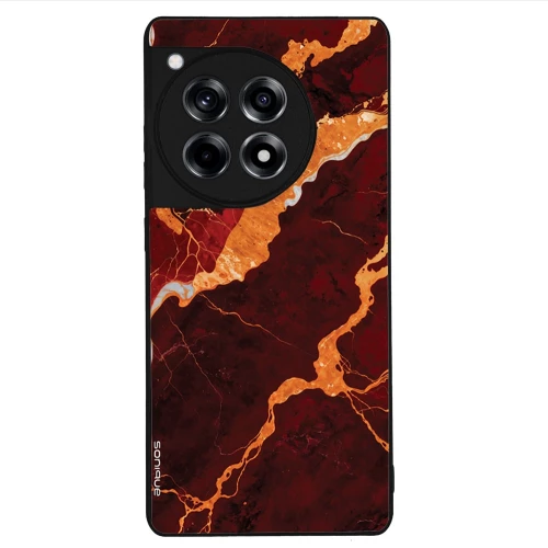 Θήκη Sonique Marble Series για OnePlus 12R 5G Κόκκινο