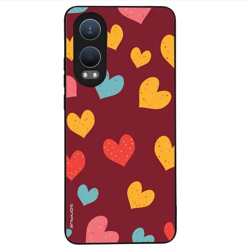 Θήκη Sonique Heart Series για OnePlus Nord CE 4 Lite 5G Μπορντώ