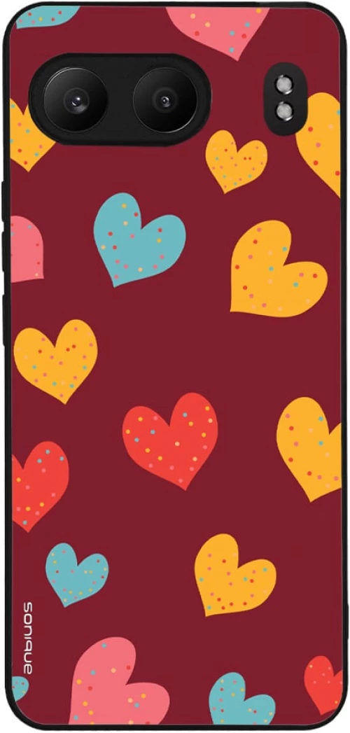 Θήκη Sonique Heart Series για OnePlus Nord 4 5G Μπορντώ