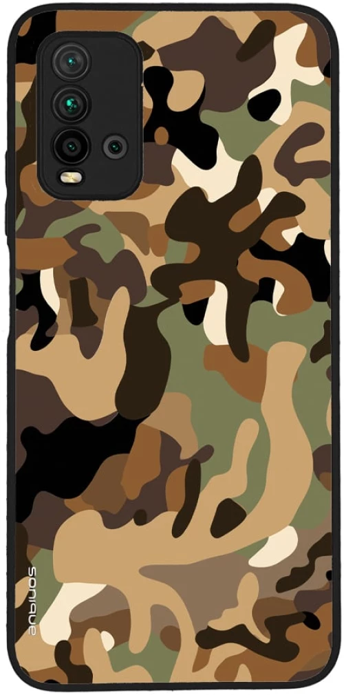 Θήκη Sonique Camouflage Army Series για Xiaomi Redmi 9T Καφέ