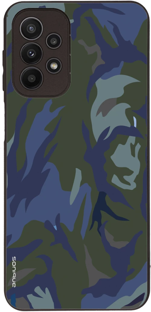 Θήκη Sonique Camouflage Army Series για Samsung Galaxy A23 4G Μπλε 01