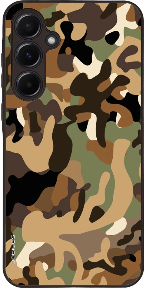 Θήκη Sonique Camouflage Army Series για Samsung Galaxy A55 5G Καφέ