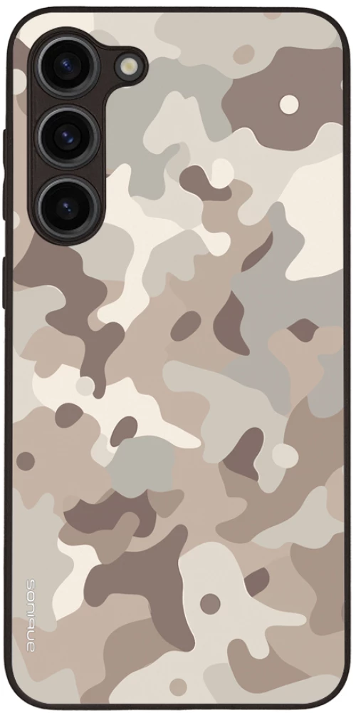 Θήκη Sonique Camouflage Army Series για Samsung Galaxy S23 Plus Μπεζ