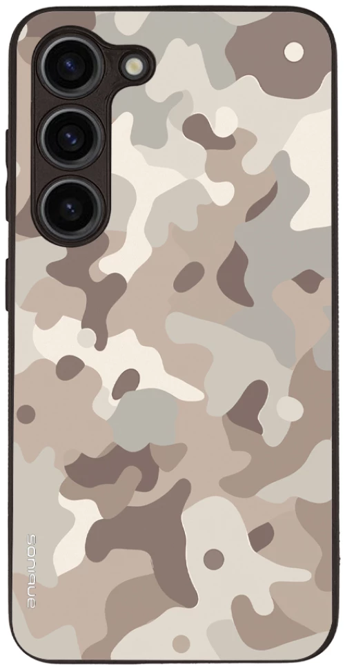 Θήκη Sonique Camouflage Army Series για Samsung Galaxy S23 Μπεζ
