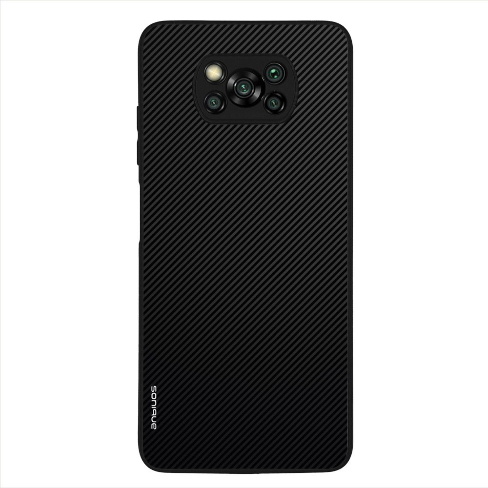 Θήκη Sonique Carbon Series για Xiaomi Poco X3 NFC / Poco X3 Pro Μαύρο