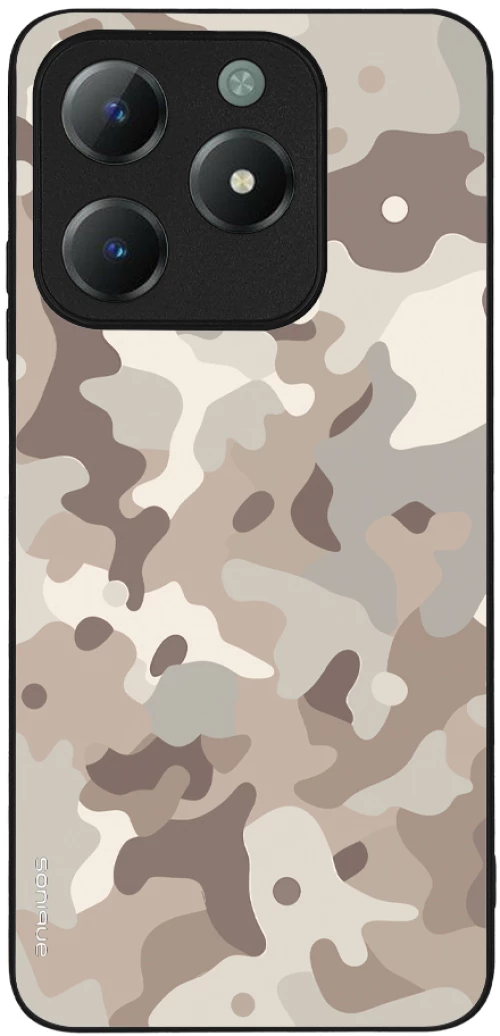 Θήκη Sonique Camouflage Army Series για Realme C61 4G / Realme C63 4G Μπεζ