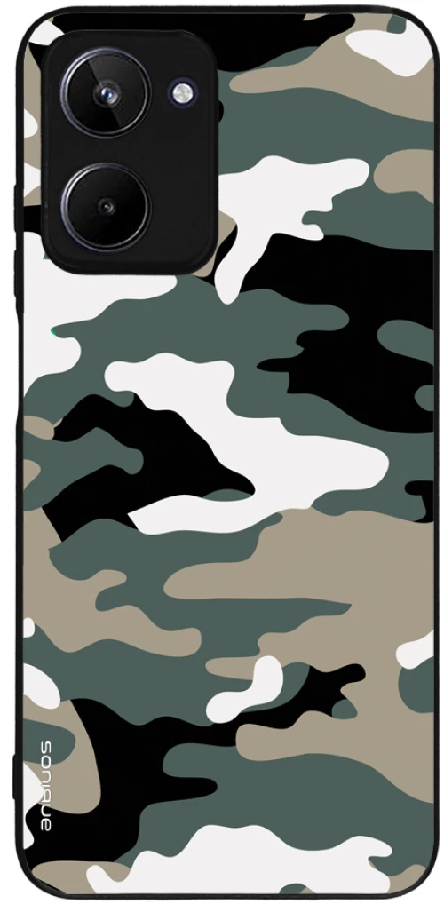 Θήκη Sonique Camouflage Army Series για Realme 10 4G Χακί