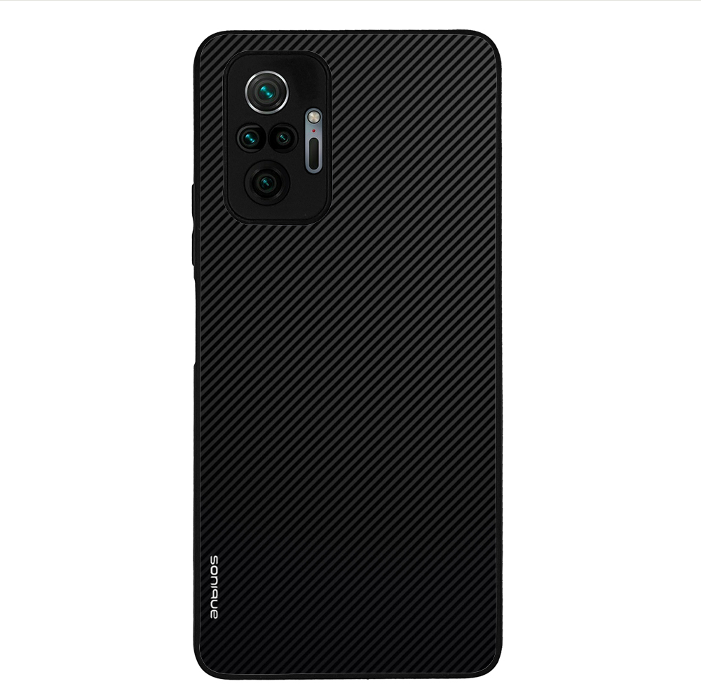 Θήκη Sonique Carbon Series για Xiaomi Redmi Note 10 Pro Μαύρο