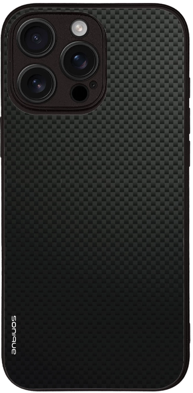 Θήκη Sonique Carbon Series για Apple iPhone 16 Pro Max Μαύρο 01