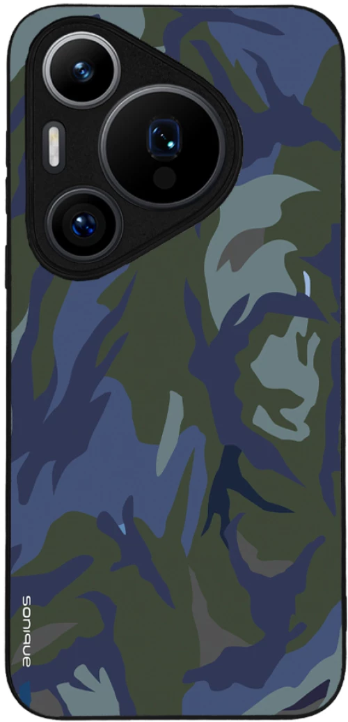 Θήκη Sonique Camouflage Army Series για Huawei Pura 70 Pro Μπλε 01