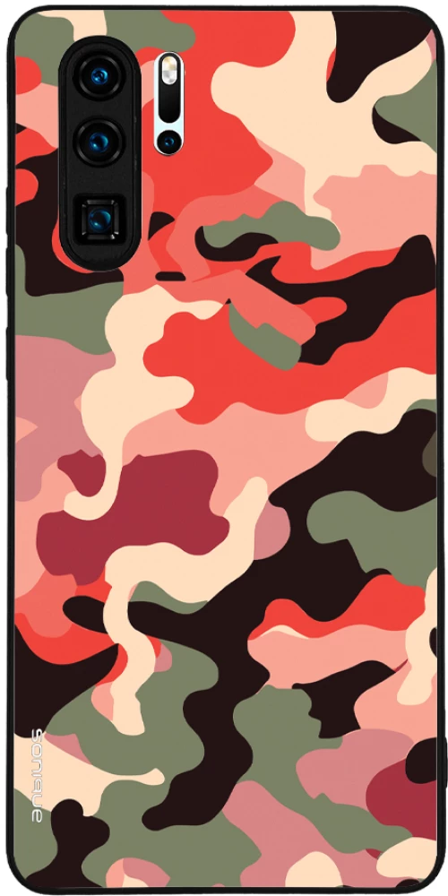 Θήκη Sonique Camouflage Army Series για Huawei P30 Pro Κόκκινο