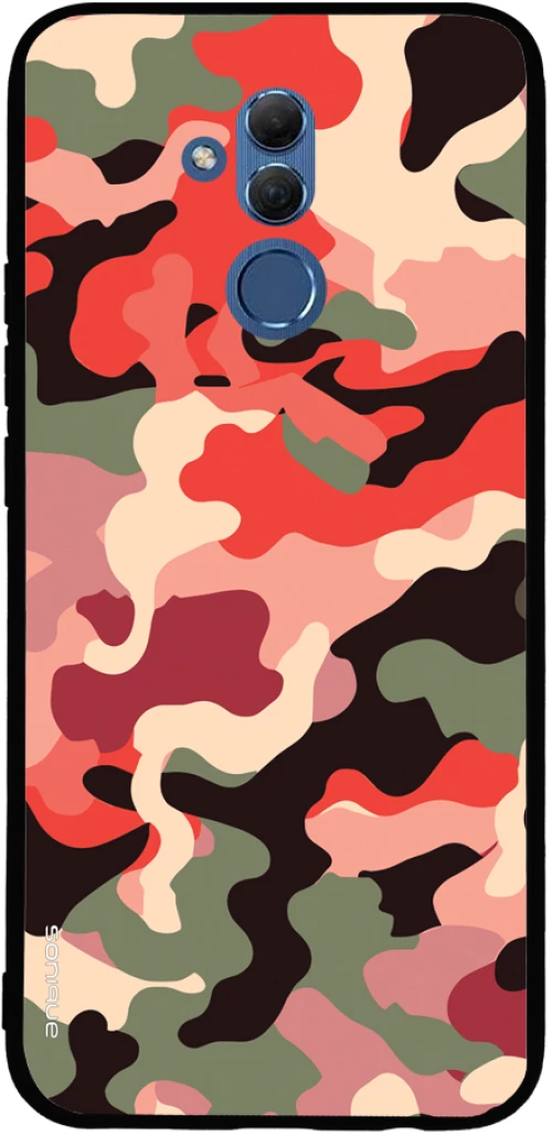 Θήκη Sonique Camouflage Army Series για Huawei Mate 20 Lite Κόκκινο