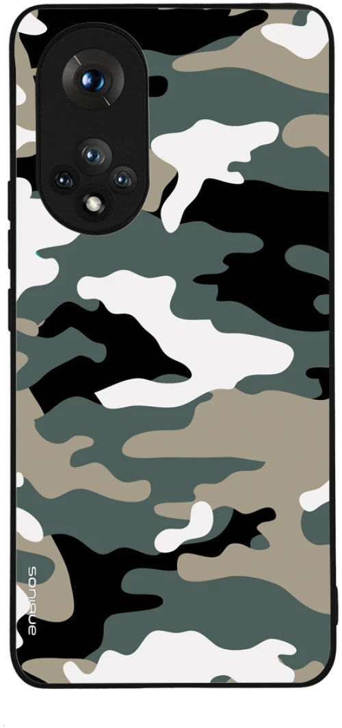 Θήκη Sonique Camouflage Army Series για Honor 50 5G / Nova 9 Χακί