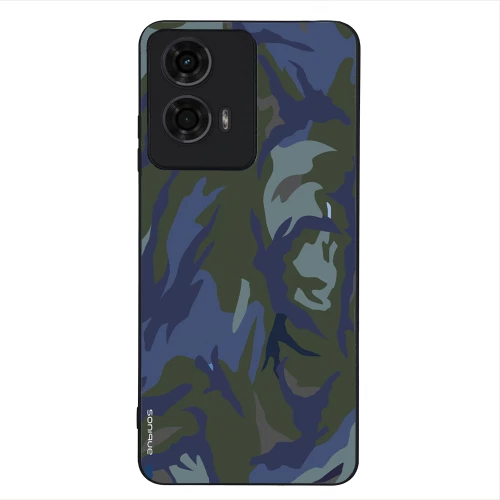 Θήκη Sonique Camouflage Army Series για Motorola Moto G04 4G / Moto G04s 4G / Moto G24 4G / Moto E14 4G Μπλε 01
