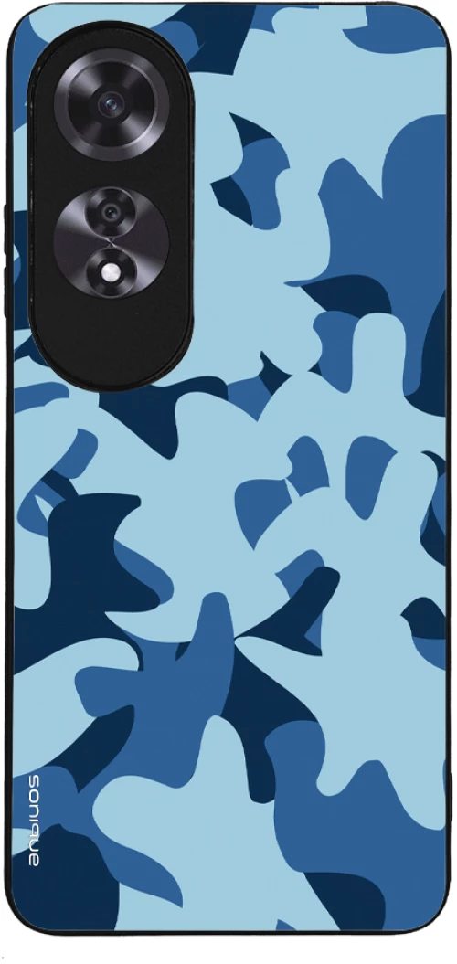 Θήκη Sonique Camouflage Army Series για Oppo A60 Μπλε