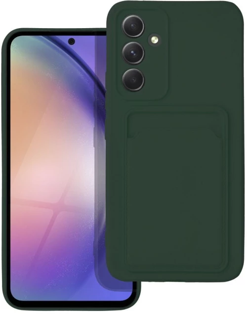 Θήκη Σιλικόνης Sonique Card Case Samsung Galaxy A54 5G Πράσινο Σκούρο