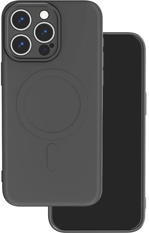 Simple Color Mag case for iPhone 15 Pro 6,1" black