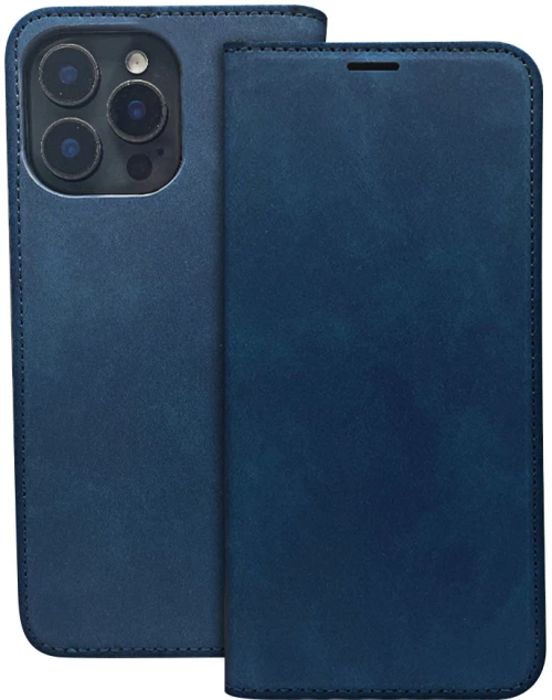 Smart Suede case for Samsung Galaxy A15 4G / A15 5G navy blue