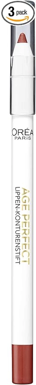 L'Oréal Paris Age Perfect Lip Contour Pencil Pearl Brick Coral Red