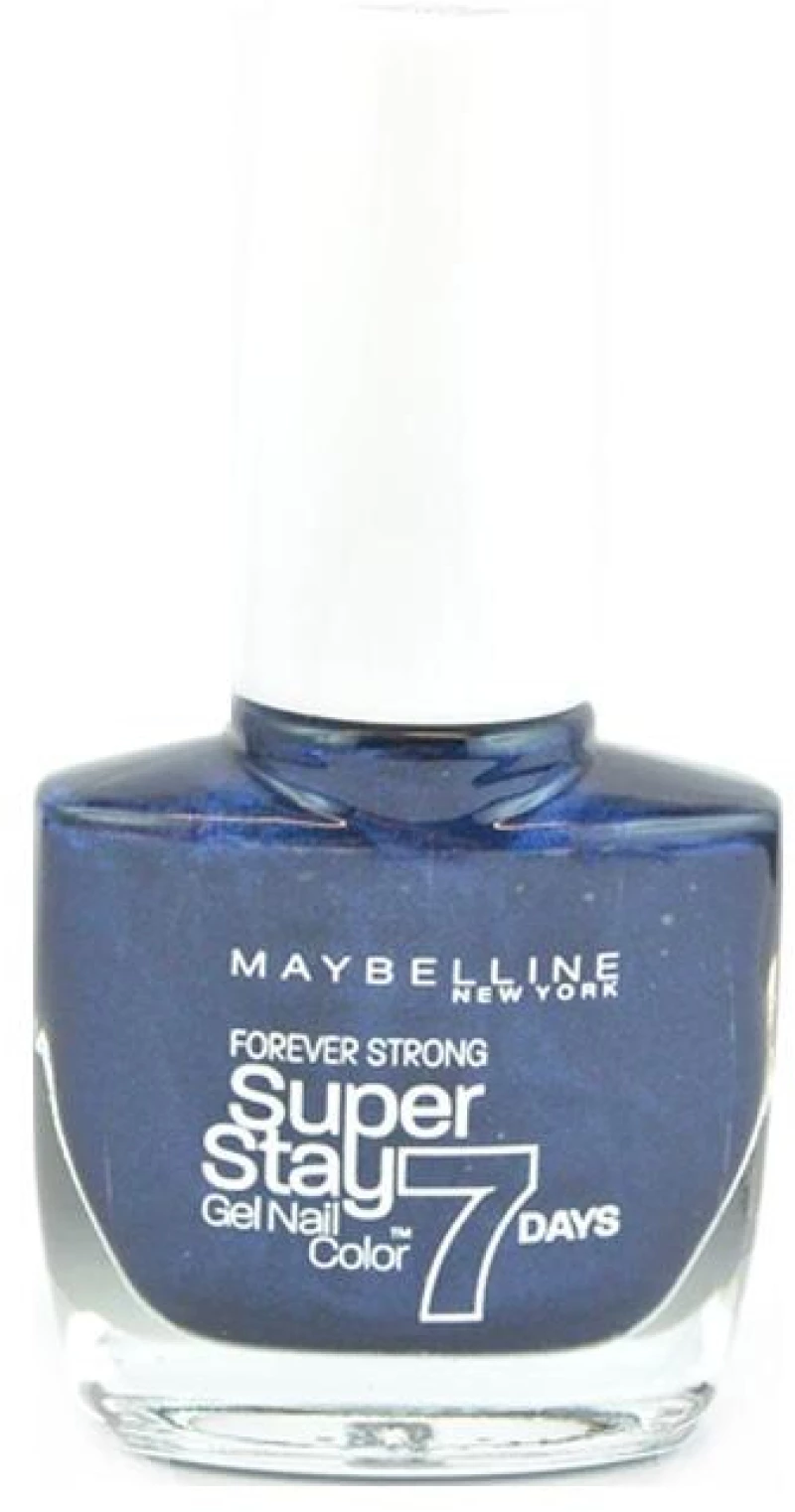 Maybelline, Forever Strong Super Stay 7 Days, Nail Polish, Nr. 650, Midnight Blue, 10 ml
