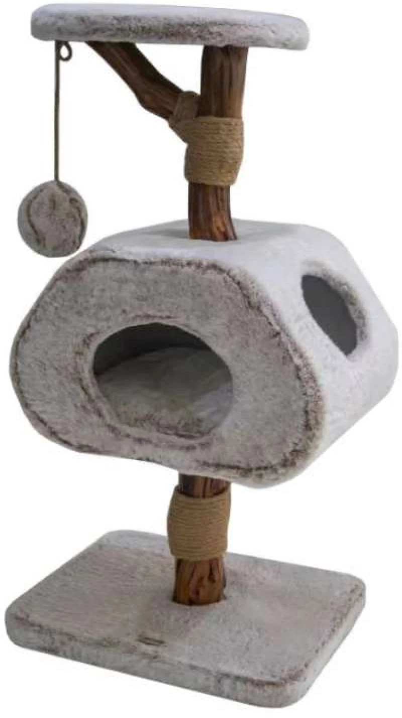Pet Interest Ονυχοδρόμιο Catoikos Cat Playground "Brown Coconut" 60x40x110cm