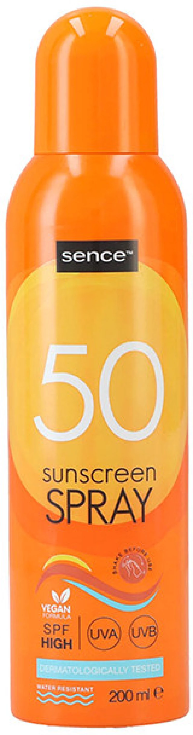 Sence Sun Sunscreen Spray LSF 50 200ml