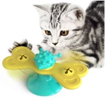 Pet Interest Butterfly Spinning Cat Toy Yellow Wing 6,38x2,95x3,03cm