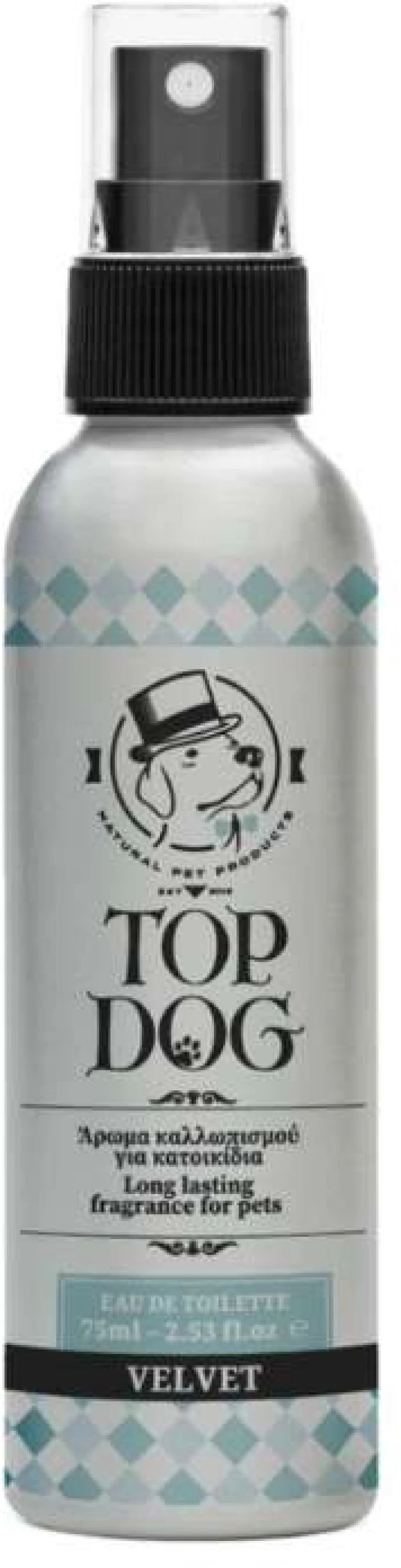 Top Dog Άρωμα Σκύλου Velvet Fragrances 75ml
