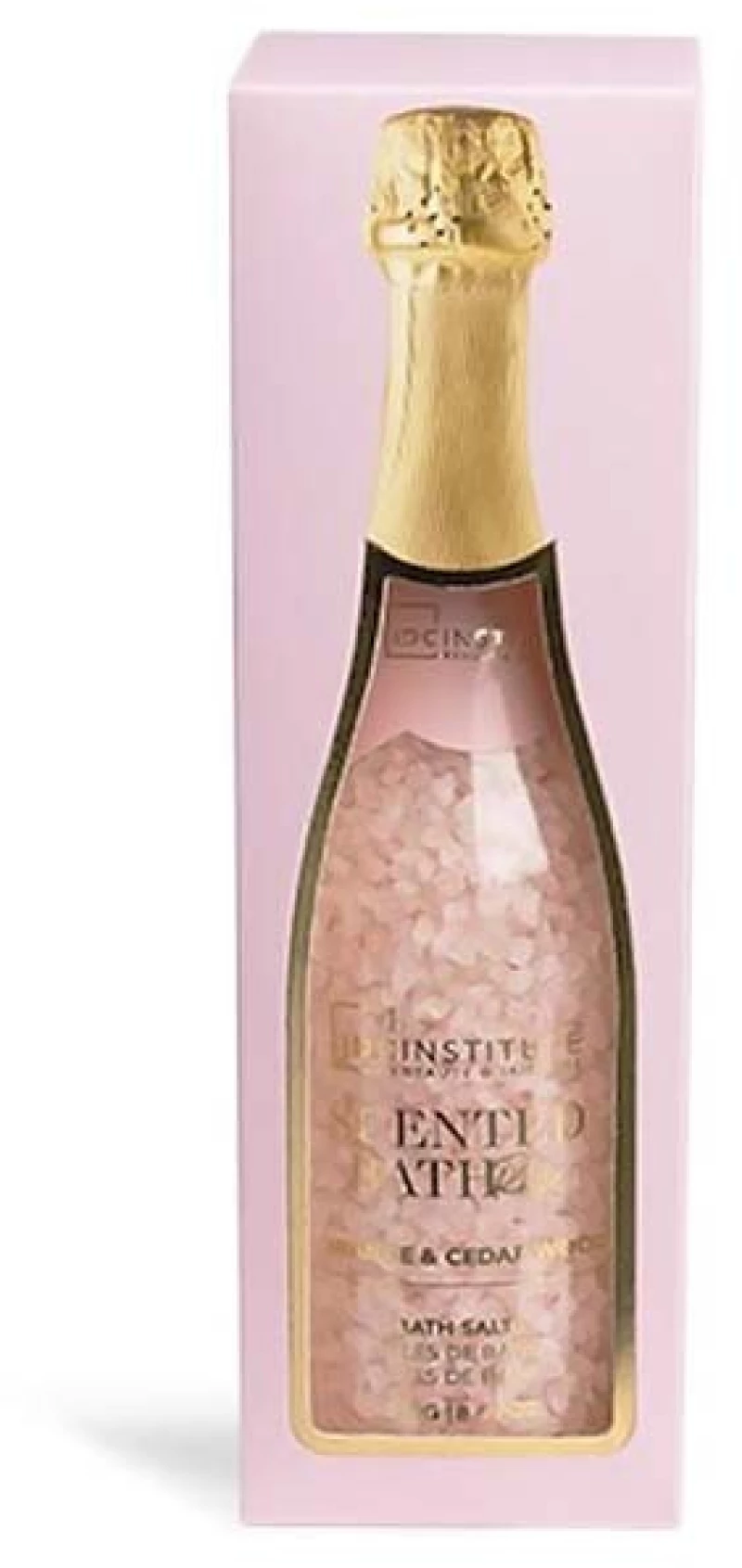 Scented Bath Rosé Champagne Bath Salts Με Άρωμα Πορτοκάλι & Ξύλο Κέδρου