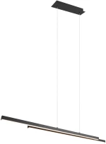 Φωτιστικό Κρεμαστό Reality Lighting -RL ODIO R37882132 Μαύρο Ματ (Black Mat) 3000K