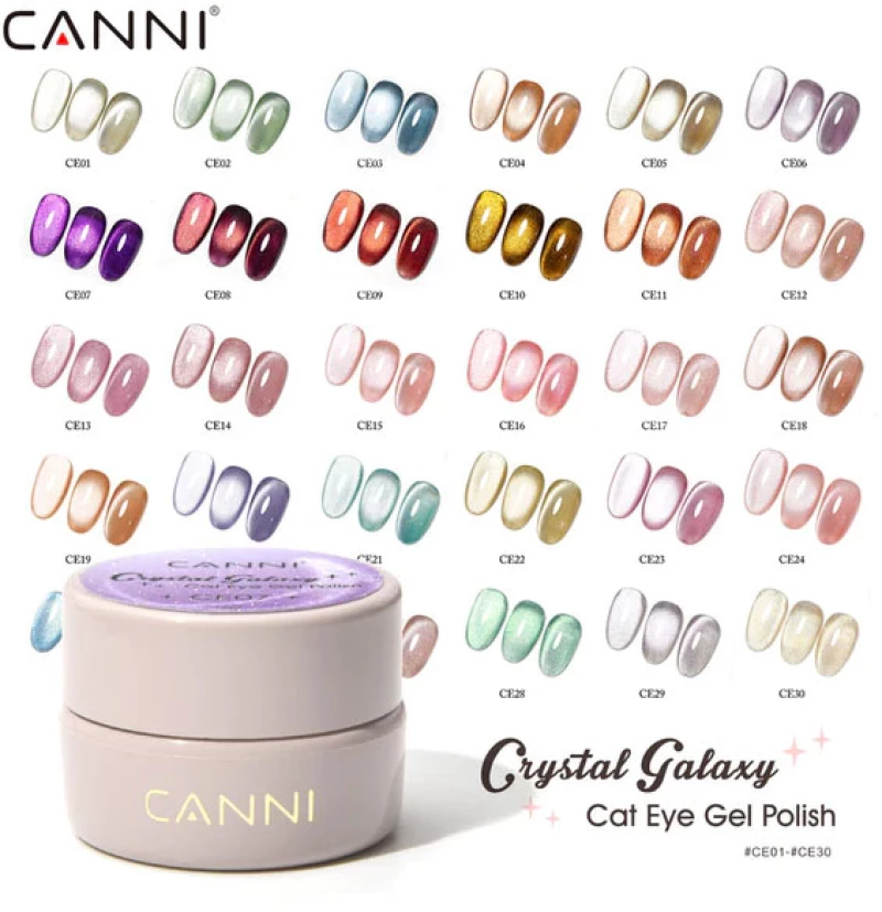 Canni Crystal Galaxy CE09 Cat Eye Gel 5ml