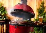 Kamado Joe Kamado Classic Joe ανοξείδωτη σχάρα ψησίματος μισοφέγγαρο