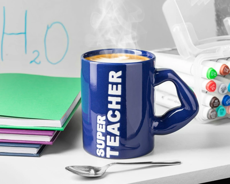 Super Teacher Mug- Blue