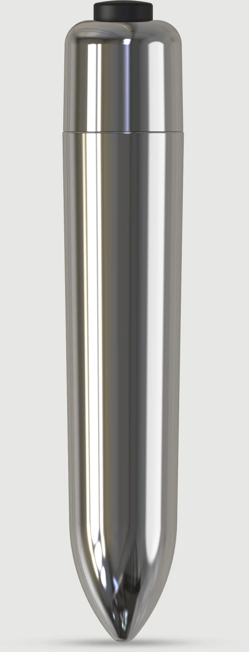 Bullet Δονητής 12 Ταχυτήτων Sexopolis Vibes 12 Function Powerful Bullet Vibrator - Ασημί